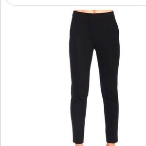 Max Mara Black Cropped Straight Leg Pants